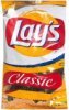 Lays classic potato chips Calories