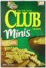 Keebler Club Minis Multi-grain Crackers Calories