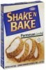 SHAKE N BAKE coating mix for chicken or pork seasoned, parmesan crusted Calories