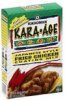 Kikkoman coating mix kara-age, soy-ginger seasoned Calories