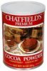 Chatfields cocoa powder unsweetened Calories