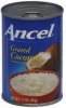 Ancel coconut grated, in heavy syrup Calories