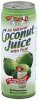 Amy & Brian coconut juice with pulp Calories
