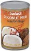 Sun Luck coconut milk light Calories