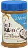 Earth Balance coconut & peanut spread creamy Calories