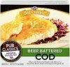 Sea Cuisine cod beer battered Calories