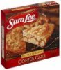 Sara Lee coffee cake butter streusel Calories
