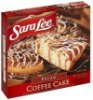 Sara Lee coffee cake pecan Calories