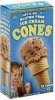 Edward & Sons cones ice cream, gluten free Calories