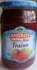 Andros confiture allegee fraises Calories