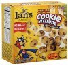 Ians cookie buttons chocolate chip Calories