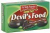 Family Pantry cookie cakes low fat, chocolate, devil's food Calories