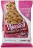 Safeway cookie dough break & bake style, valentine chocolate chip with hearts Calories