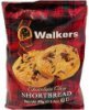 Walkers cookies chocolate chip shortbread Calories