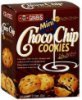 Ginbis cookies mini choco chip Calories