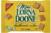 Lorna Doone cookies shortbread, mini Calories