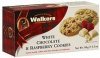 Walkers cookies white chocolate & raspberry Calories