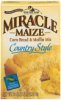 Miracle Maize corn bread & muffin mix country style Calories