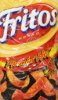 Fritos corn chips flamin' hot flavored Calories