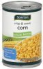 Spartan corn crisp & sweet, whole kernel Calories