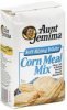 Aunt Jemima corn meal mix self-rising white Calories