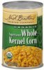 Nash Brothers Trading Company corn whole kernel, organic, supersweet Calories