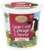 Kemps cottage cheese large curd Calories