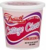 Louis Trauth Dairy cottage cheese large curd Calories