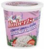 Roberts cottage cheese lowfat, small curd, 1% milkfat Calories