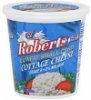 Roberts cottage cheese lowfat, small curd, 2% milkfat Calories