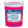 Knudsen cottage cheese lowfat small curd Calories
