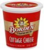 Borden cottage cheese small curd, 4% milkfat min Calories