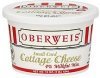 Oberweis cottage cheese small curd, 4% milkfat min. Calories