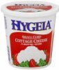 Hygeia cottage cheese small curd, 4% milkfat min. Calories
