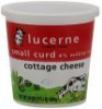 Lucerne cottage cheese small curd Calories