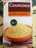 Auchan couscous grain moyen Calories