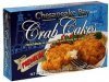 Chesapeake Bay crab cakes premium Calories