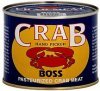 Boss crab meat pasteurized, super lump Calories