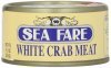 Sea Fare crab meat white Calories