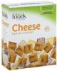 Lowes foods crackers baked, cheese Calories