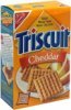 Triscuit crackers baked whole grain wheat, cheddar Calories