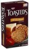Toasteds crackers harvest wheat Calories