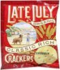 Late July crackers organic, classic rich Calories