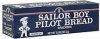 Sailor Boy crackers pilot bread, unsalted tops Calories