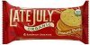Late July crackers sandwich, peanut butter Calories