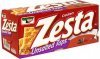 Zesta crackers unsalted tops Calories