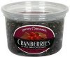 Liberty Orchards cranberries in rich dark chocolate Calories