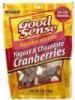 Good Sense cranberries natural vanilla yogurt & chocolate Calories