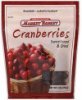 Market Basket cranberries sweetened & dried Calories
