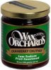 Wax Orchards cranberry chutney Calories